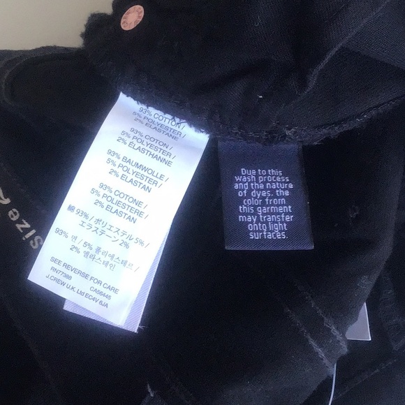 J. Crew high rise skinny black jeans - Picture 11 of 16